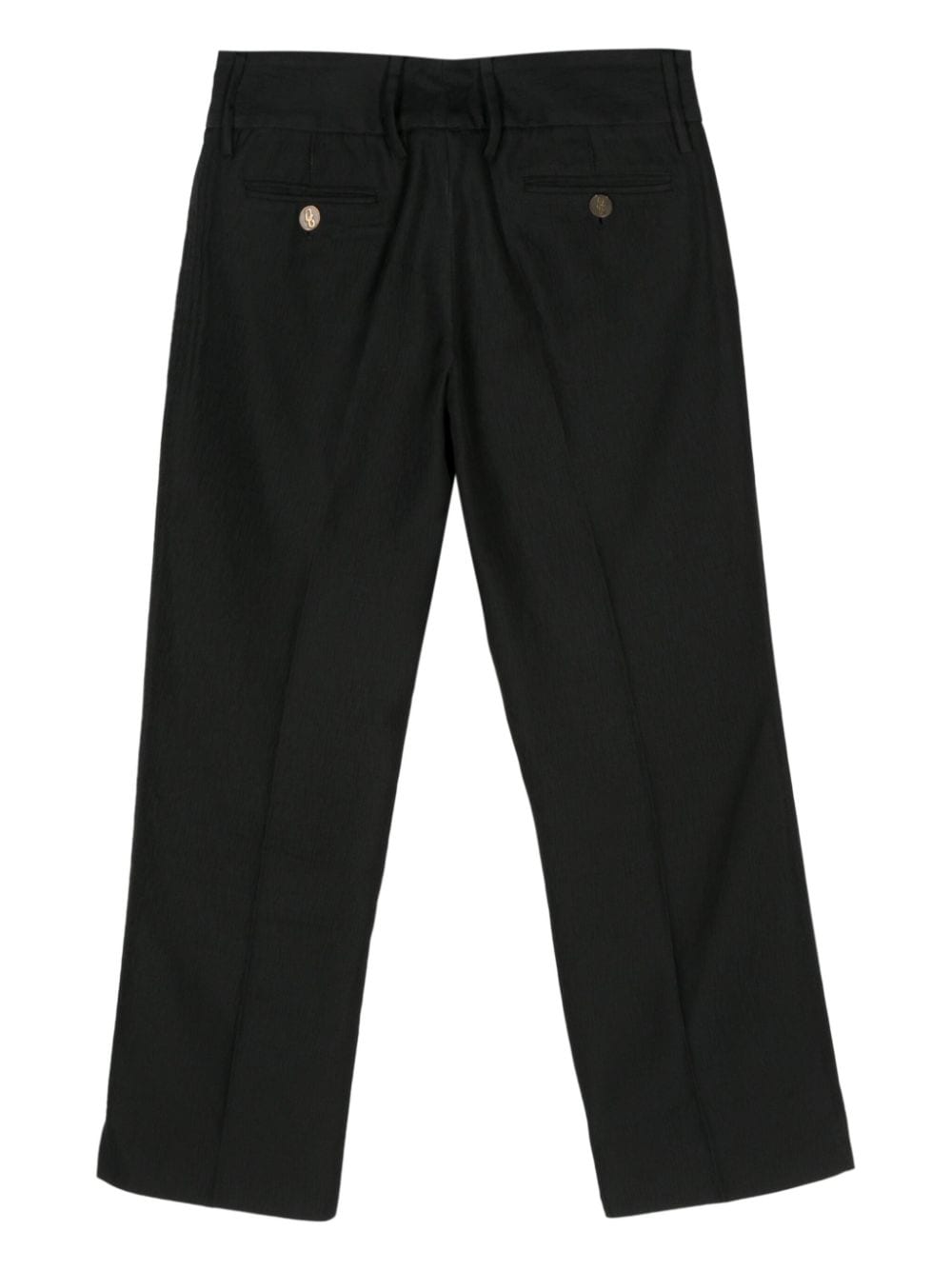 Dolce & Gabbana Pre-Owned 2000s geplooide broek - Zwart