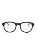 Gucci Eyewear pantos-frame glasses - Brown