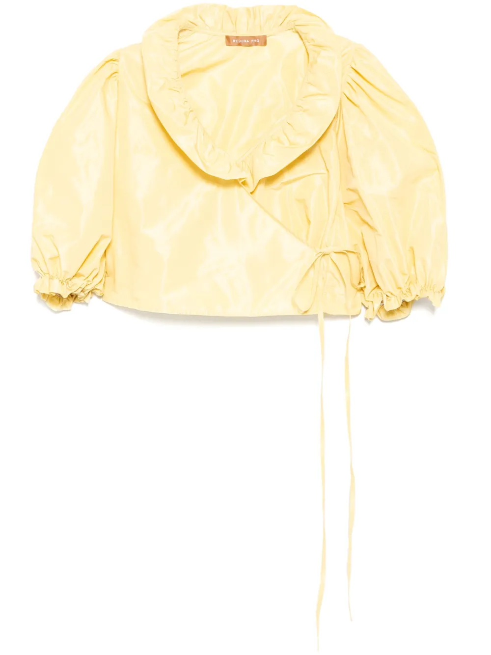 Rejina Pyo Luna blouse - イエロー Rejina Pyo Luna blouse - イエロー