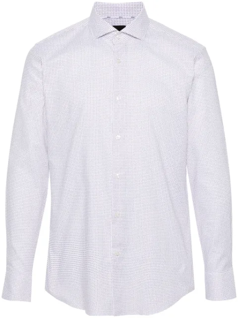 BOSS Camisa com estampa gráfica