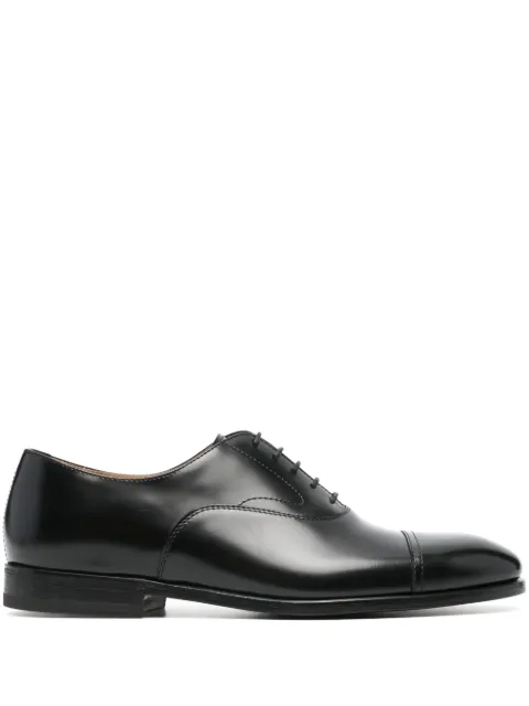 Henderson Baracco polished leather Derby shoes