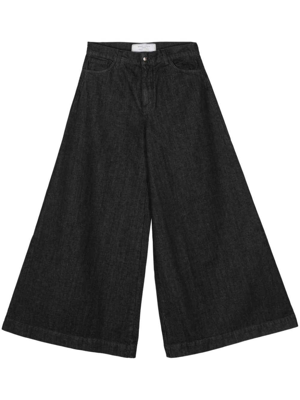 société anonyme wide-leg jeans - noir