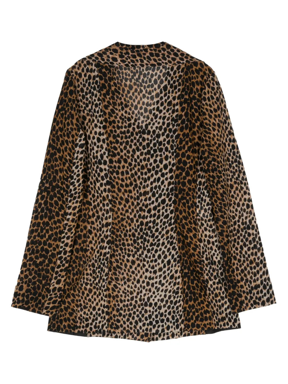Dolce & Gabbana Pre-Owned 2000s jack met luipaardprint - Bruin