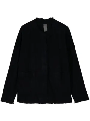 FURLING BY GIANI single-breasted lambskin coat - Black