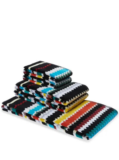 Missoni Home Curt towel set (set of five)