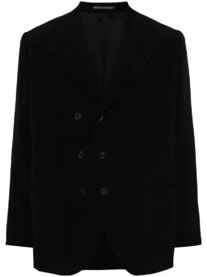 Comme Des Garçons Homme Plus ダブルジャケット | ブラック | FARFETCH JP