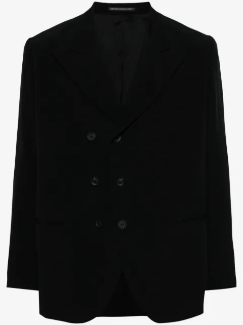 Yohji Yamamoto double-breasted blazer