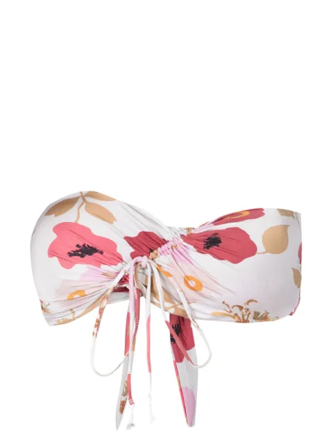 Clube Bossa Cordess floral-print bikini top