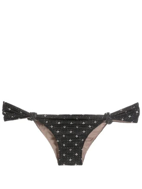 Clube Bossa Rings graphic-print bikini bottoms