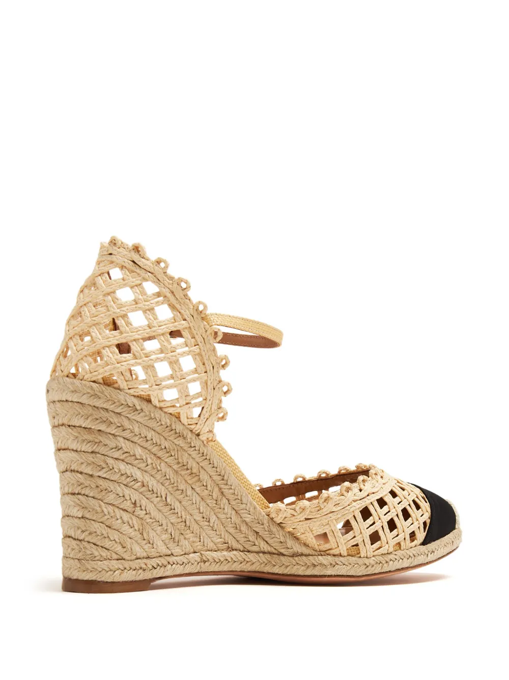 Aquazzura 120mm Sunburst espadrilles Neutrals