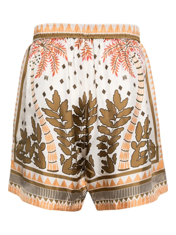 AMIRI PalmTree シルク ショートパンツ AMIRI PalmTree シルク ショートパンツ (AMIRI/ハーフ・ショート