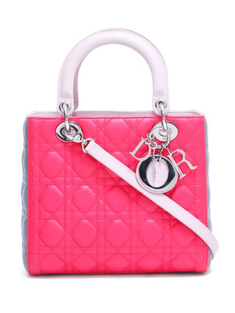 Christian Dior Pre-Owned bolsa de mano Cannage Lady Dior