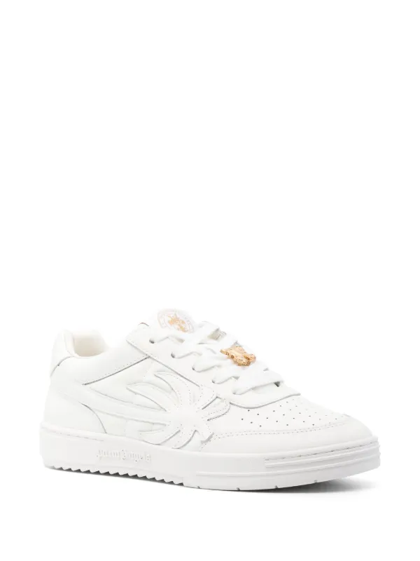 Palm Angels Palm Beach University Leather Sneakers