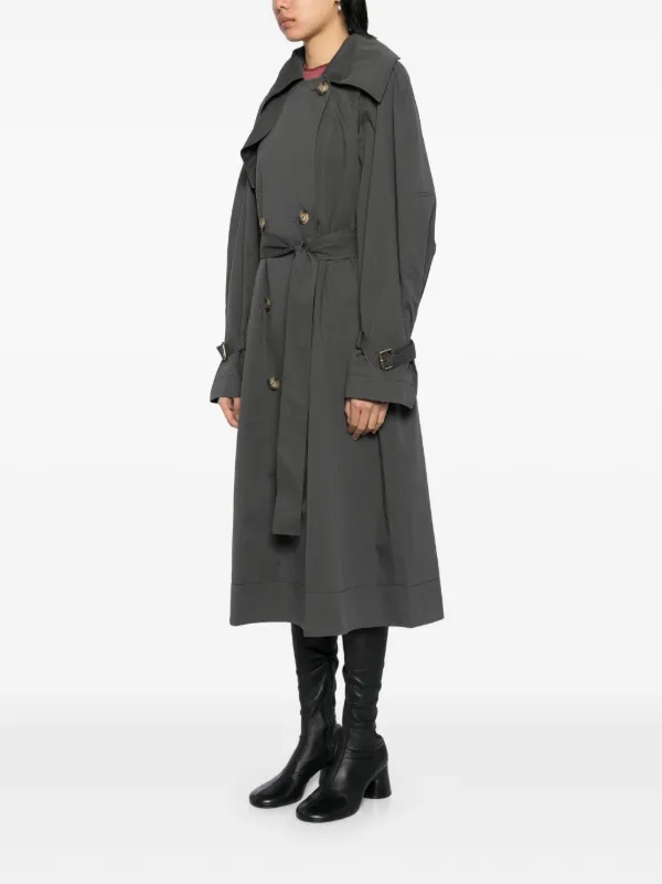 Rejina Pyo Romy Trench Coat | Grey | FARFETCH UK