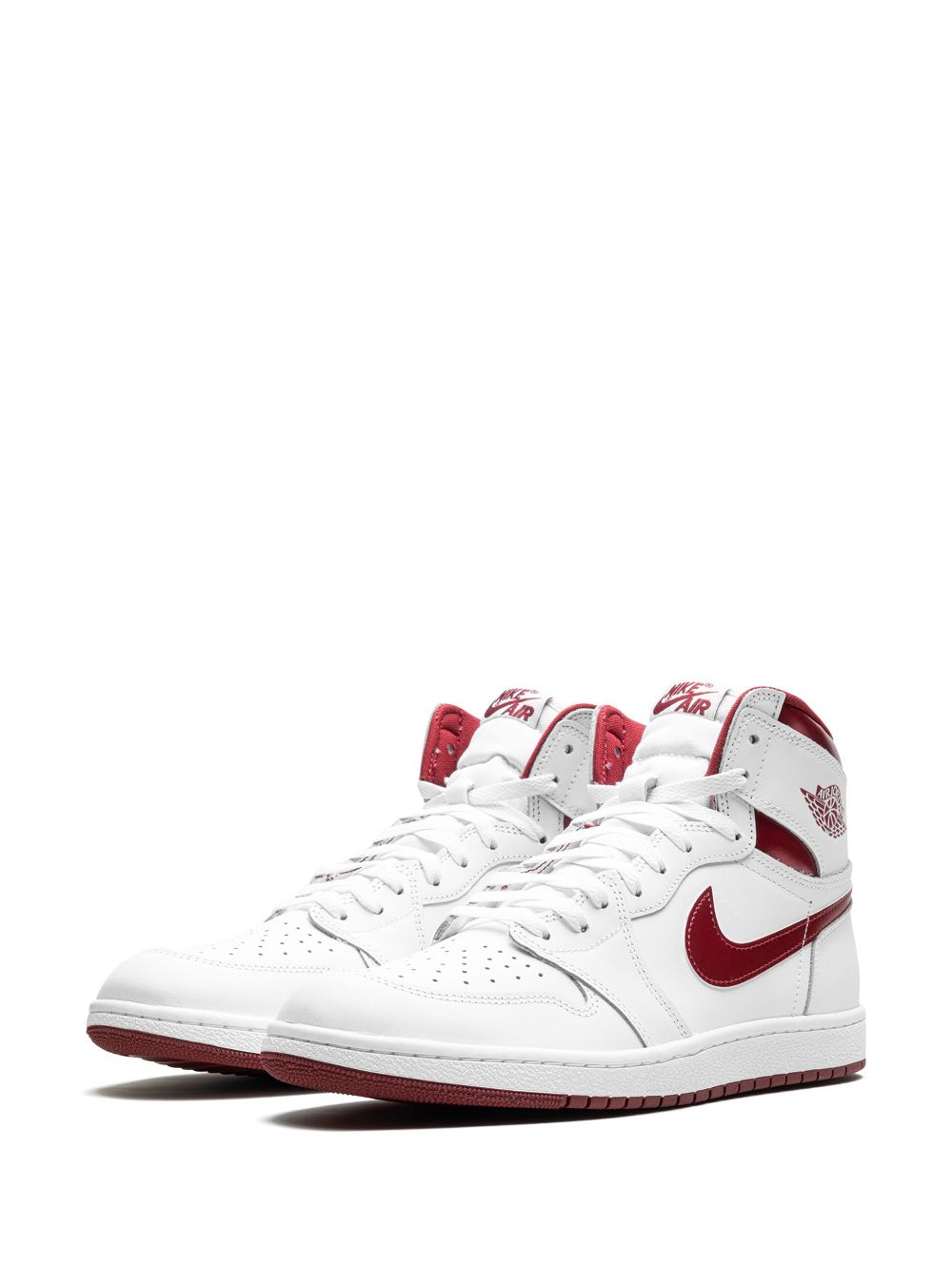 JORDAN AIR JORDAN 1 HIGH '85 "METALLIC BURGUNDY" SNEAKERS 