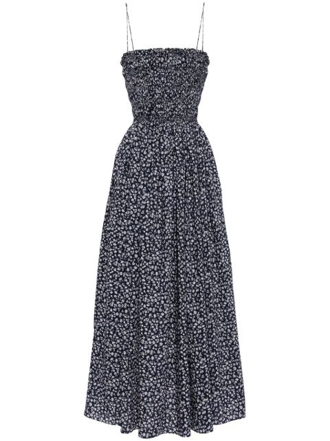 Matteau floral-print cotton dress