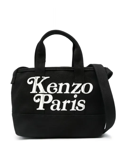 Petit sac cabas à logo imprimé - Kenzo - Modalova