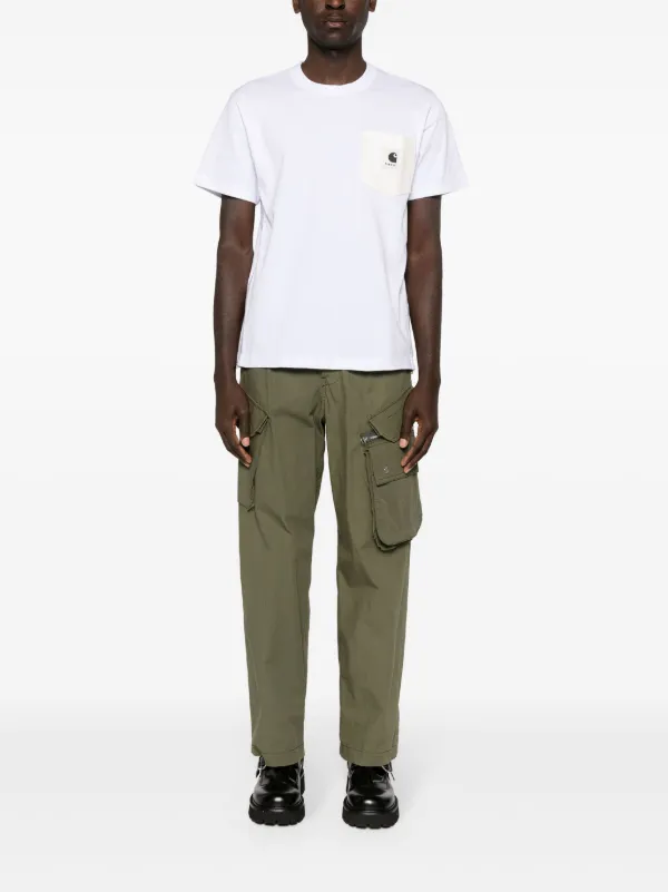 Sacai x Carhartt WIP Tシャツ | ホワイト | FARFETCH JP
