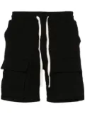 MOUTY twill cargo shorts - Black