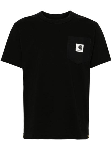 sacai x Carhartt WIP cotton T-shirt