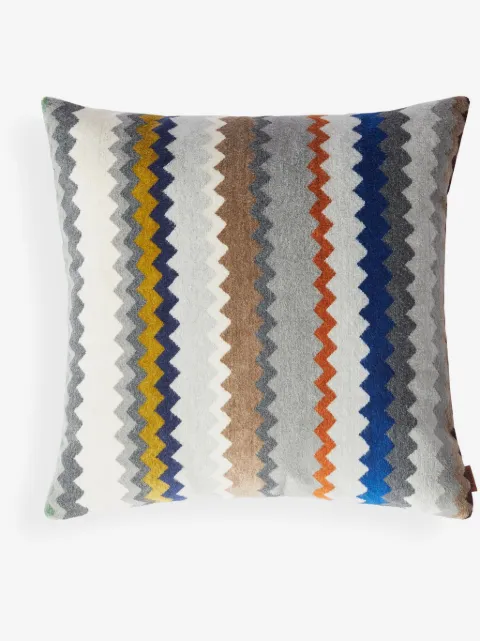 Missoni Home cojín Dun en zigzag de 40cm x 40cm