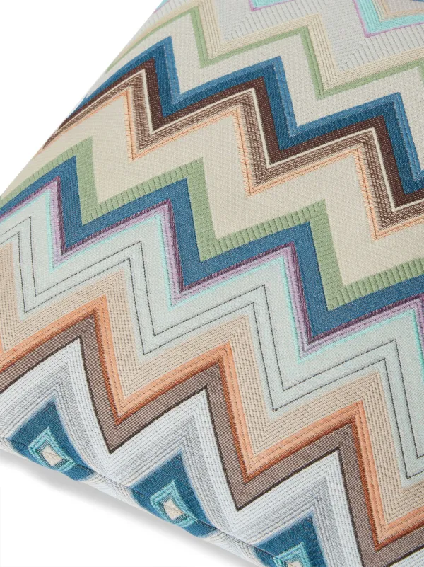 Missoni Home Agadir Zigzag Cushion (40cm x 40cm) | Neutrals | FARFETCH
