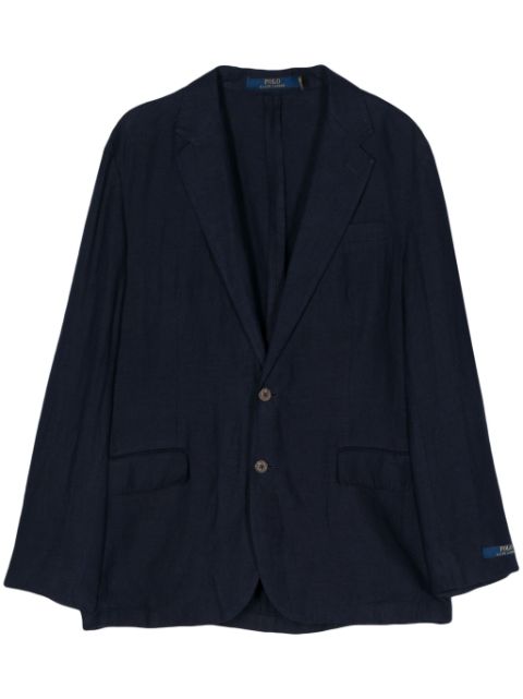 Polo Ralph Lauren single-breasted linen blazer Men