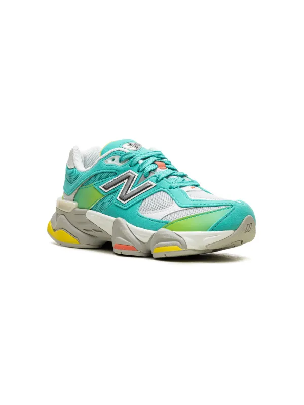 New Balance Kids 9060 Cyan Burst Sneakers Green FARFETCH PH