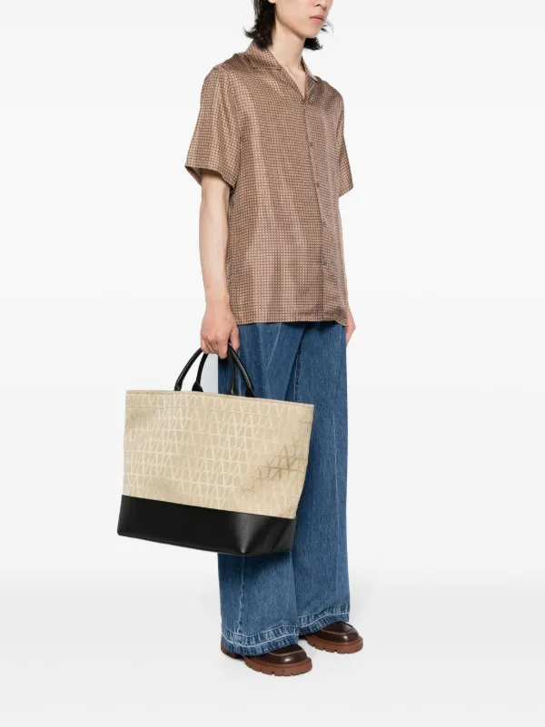 Valentino Garavani トワル イコノグラフ トートバッグ | ニュートラル