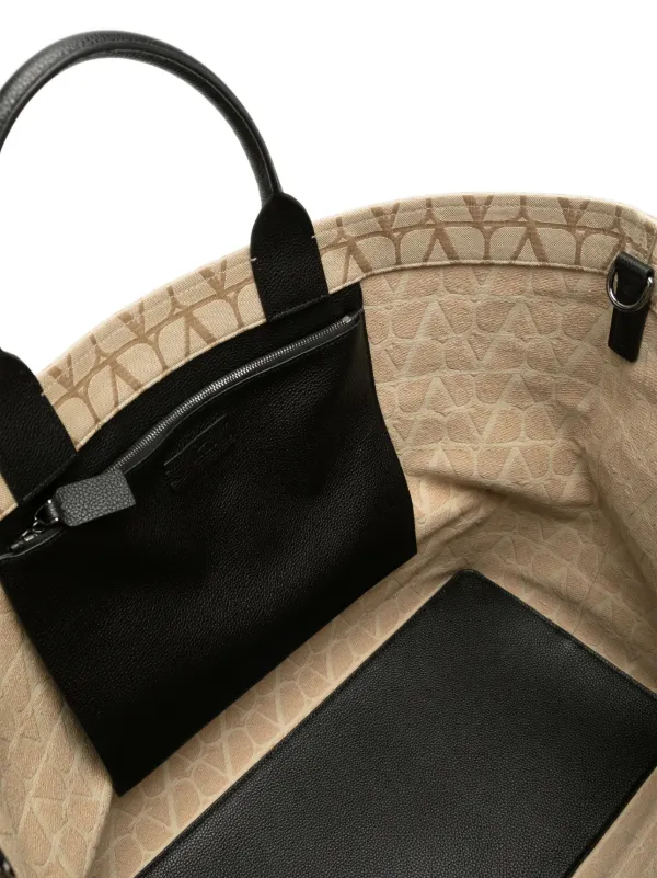 Valentino Garavani トワル イコノグラフ トートバッグ | ニュートラル