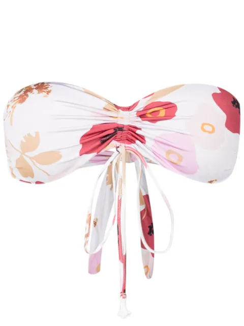 Clube Bossa Percy floral-print bikini top