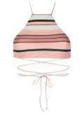 Clube Bossa Chung striped bikini top - Multicolour