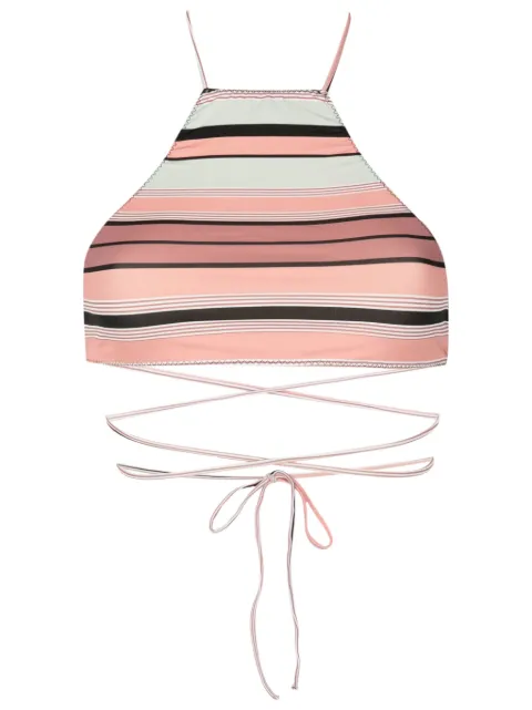 Clube Bossa Chung striped bikini top