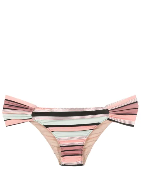 Clube Bossa Ricy striped bikini bottoms