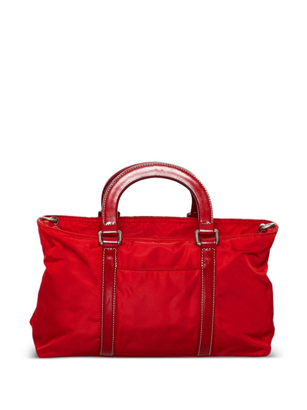 Prada Pre-Owned 2013-2020 Tessuto two-way bag - Rood