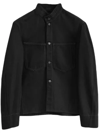lemaire デニムジャケット　xxs black LEMAIRE カーブ デニムジャケット | ブラック | FARFETCH JP