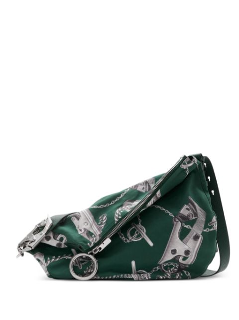 Burberry medium Knight hardware-print shoulder bag Women