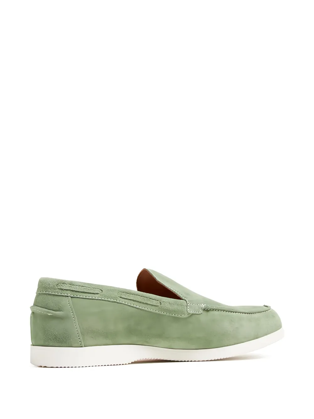 DUKE & DEXTER Scott loafers met stiksel Groen