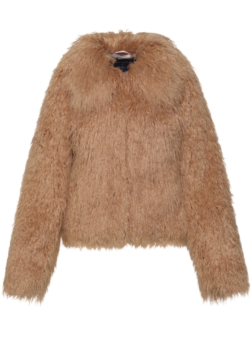 Unreal Fur Maara Faux-fur Jacket In Neutrals
