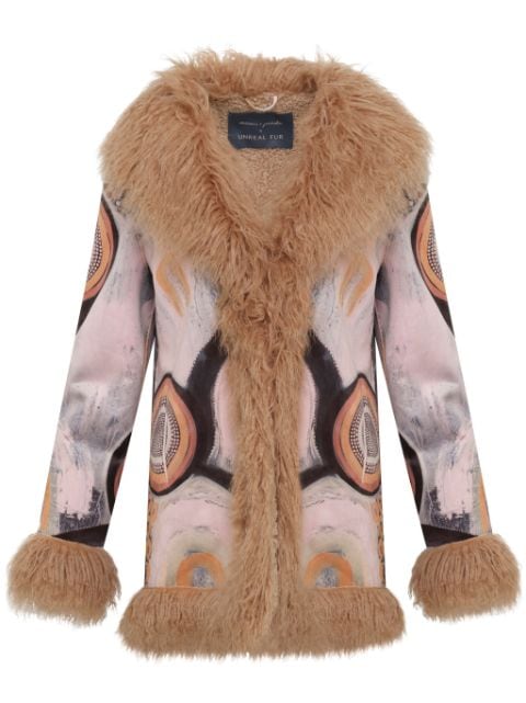 Unreal Fur manteau Yawarr en fourrure artificielle