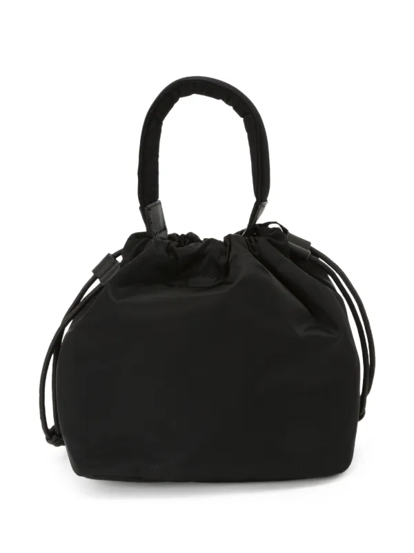 ★TOUT Y EST★ Agnes Bag Tote and Shoulder Bag Black ULB034 cotton canvas 