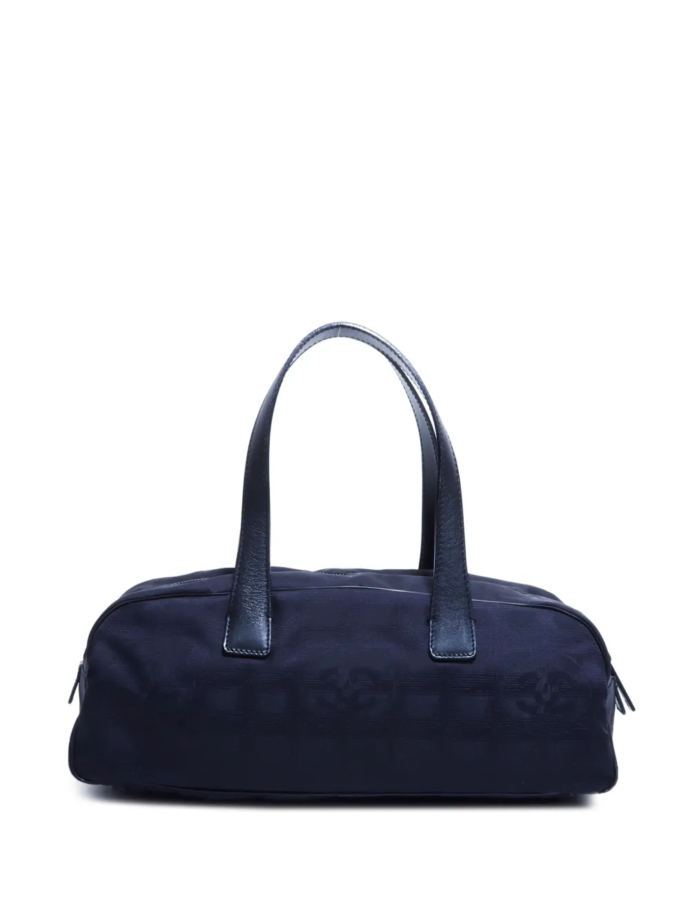 CHANEL Pre-Owned 2002 New Travel lijn Choco Bar shopper - Zwart