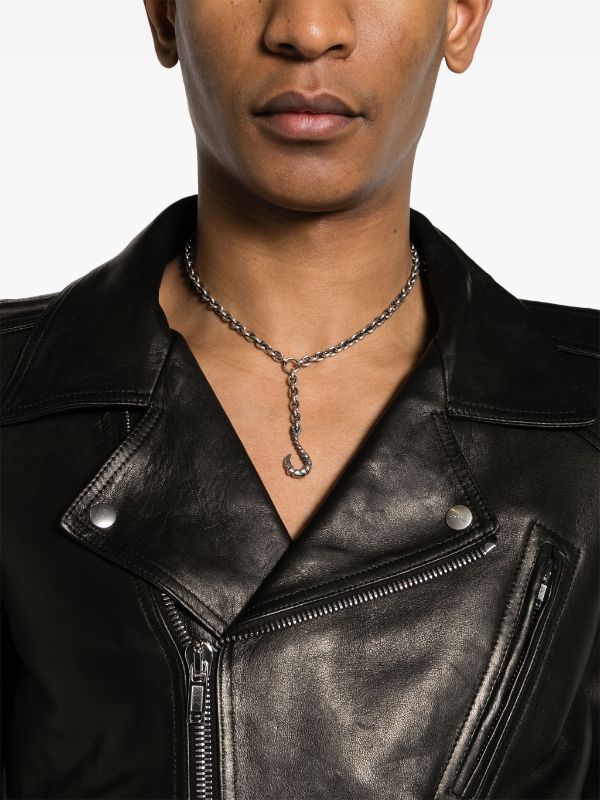 Rick Owens Lukes Stooges Leather Jacket - Farfetch