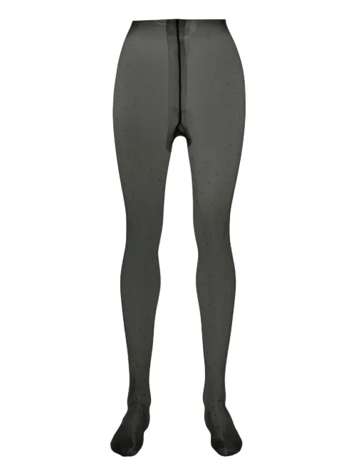 Collants Plumetis Glossy à pois - Maison Close - Modalova