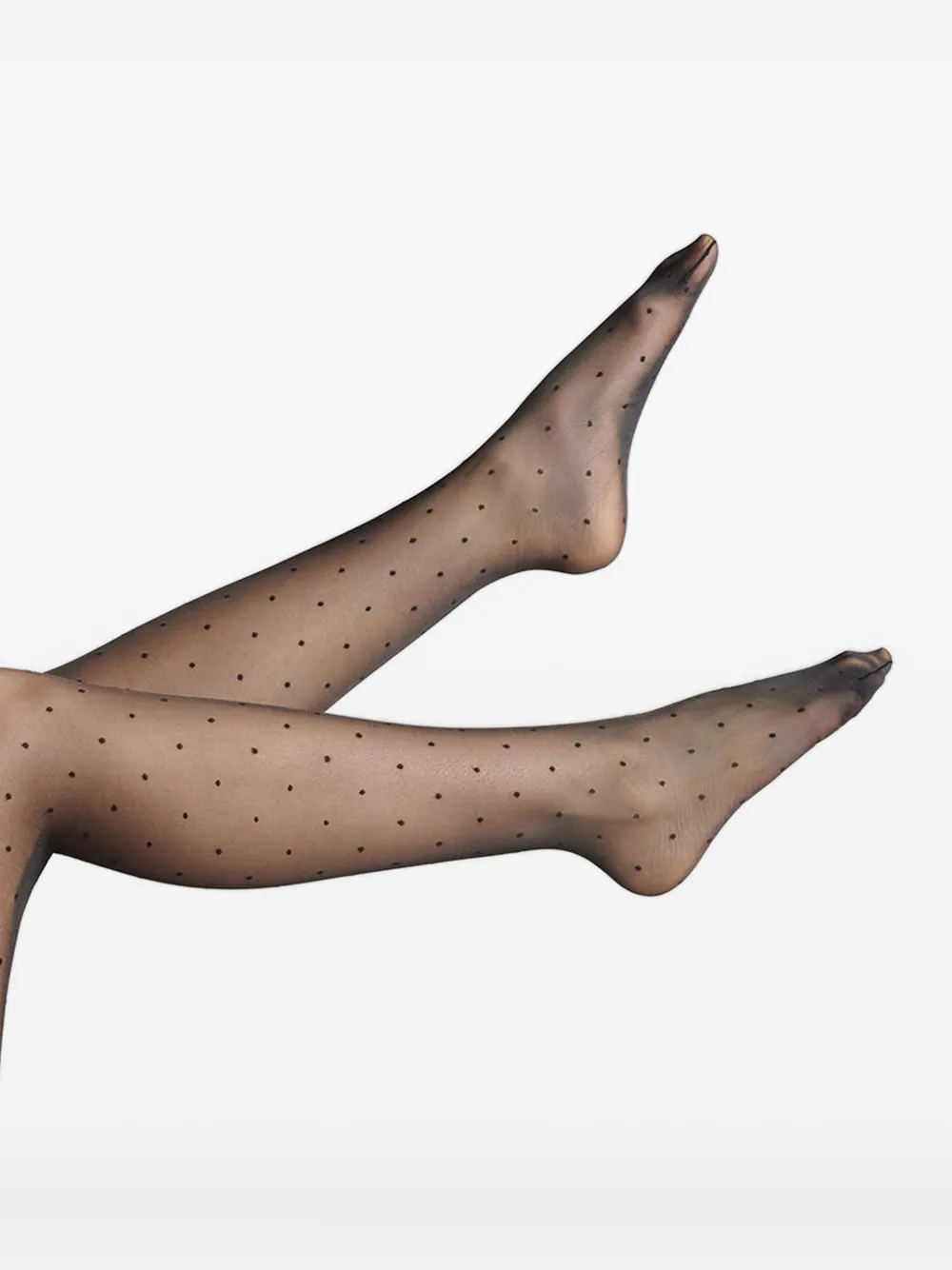 Maison Close Plumetis panty met stippen Zwart