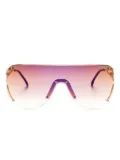 Carrera 3006/S shield-frame sunglasses - Brown
