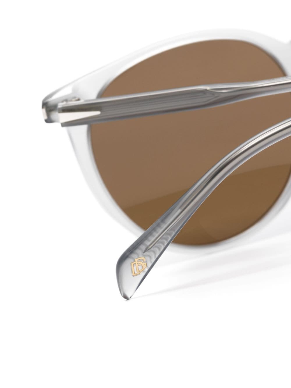 Shop Eyewear By David Beckham Pantos-frame Sunglasses In 灰色
