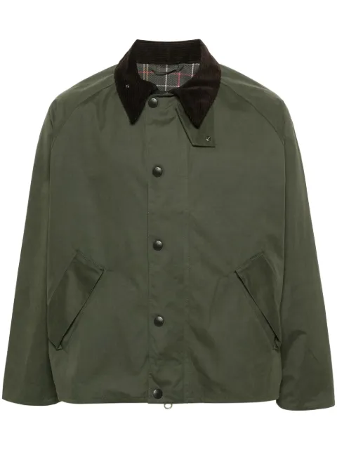 Barbour Transporter contrasting-collar jacket