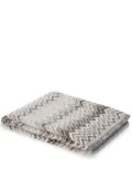 Missoni Home Forest zigzag blanket (130cm x 195cm) - Neutrals