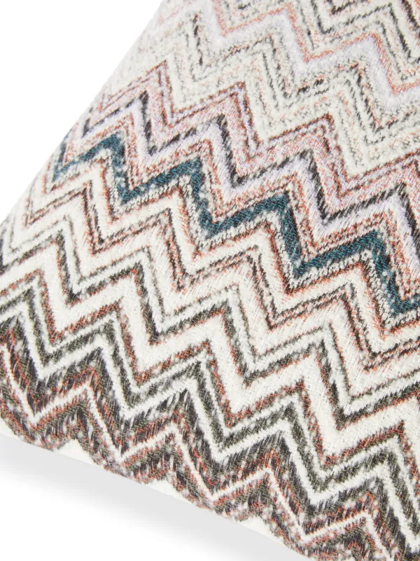 Missoni Home Forest Zigzag Cushion (40cm x 40cm) | Neutrals | FARFETCH